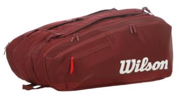 Preview: 2x Wilson Defyer 100 V1 Turnierschläger - unbesaitet+ Wilson Defyer V1 15er Schlägertasche - weinrot